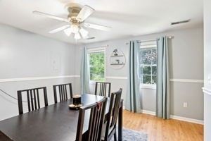 Dining room, Interior, Wood Texture Flooring