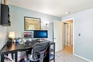 Home Office, Interior, Recessed Lighting