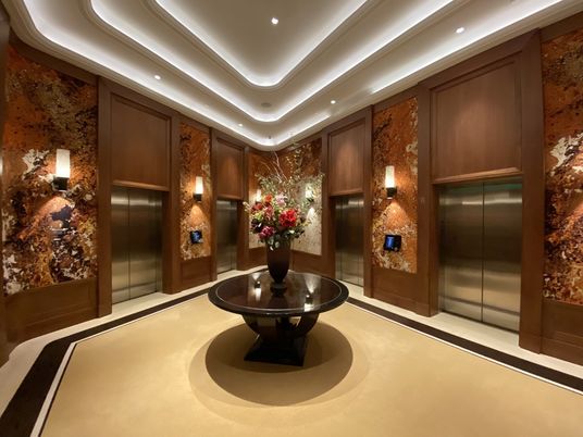Elevator, Interior, Recessed Lighting