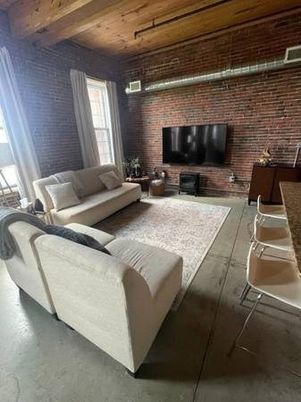 Interior, Living room, Stone Walls, Wooden Ceilings