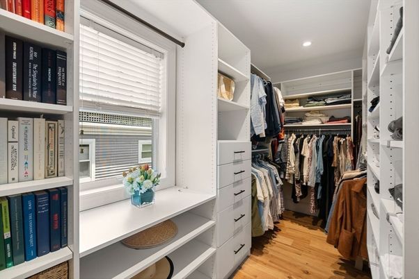 Interior, Recessed Lighting, Walk-in Closets, Wood Texture Flooring