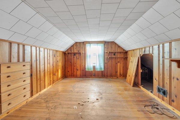 Empty room, Interior, Wood Texture Flooring, Wooden Walls