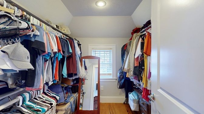 Interior, Recessed Lighting, Walk-in Closets, Wood Texture Flooring