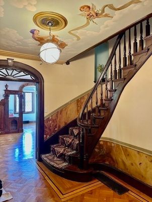 Chandelier, Interior, Wood Texture Flooring