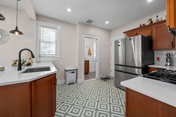 Interior, Kitchen, Pendant Lights, Recessed Lighting