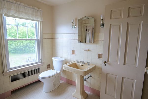 Bathroom, Interior, Wood Texture Flooring