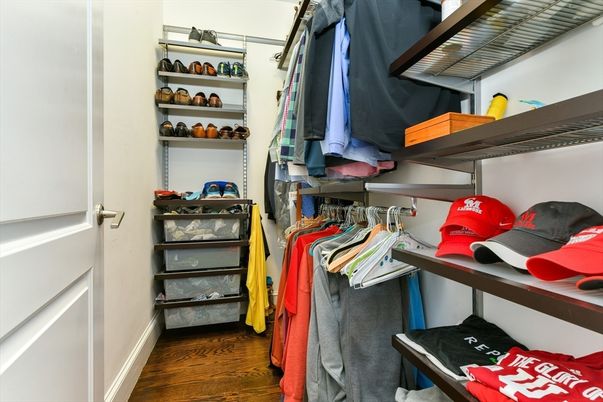 Interior, Walk-in Closets, Wood Texture Flooring