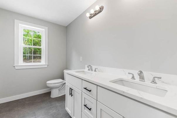 Bathroom, Dual Sink Vanities, Interior