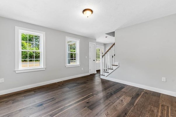 Empty room, Interior, Wood Texture Flooring