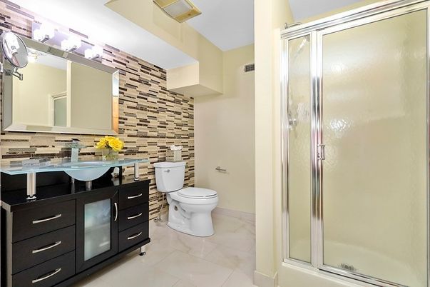Bathroom, Glass Shower, Interior