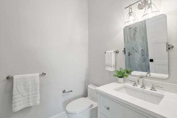 Bathroom, Interior, Marble Walls