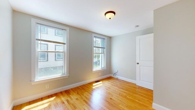 Empty room, Interior, Wood Texture Flooring