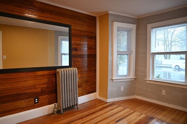 Empty room, Interior, Wood Texture Flooring, Wooden Walls