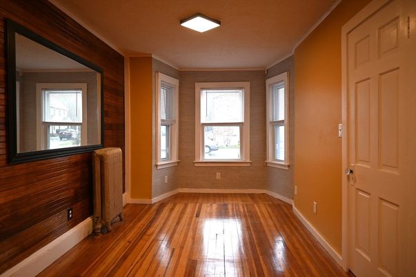 Empty room, Interior, Wood Texture Flooring, Wooden Walls
