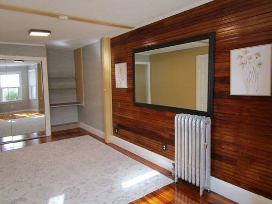 Empty room, Interior, Wood Texture Flooring, Wooden Walls