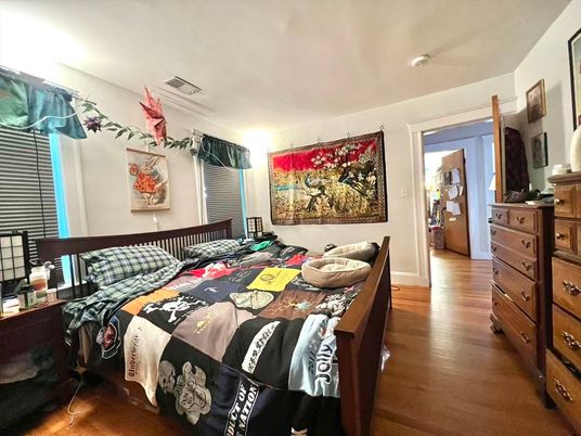Bedroom, Dining room, Interior, Wood Texture Flooring