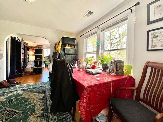 Dining room, Interior, Wood Texture Flooring
