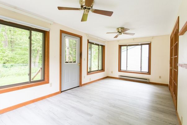 Empty room, Interior, Wood Texture Flooring