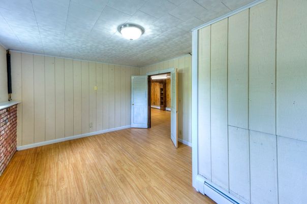 Empty room, Interior, Wood Texture Flooring