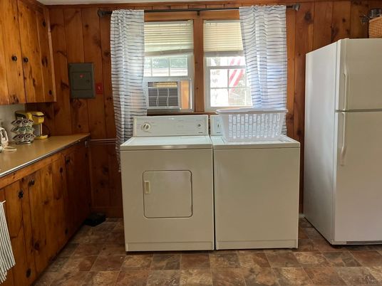 Interior, Utility Closets, Washer, Wooden Walls