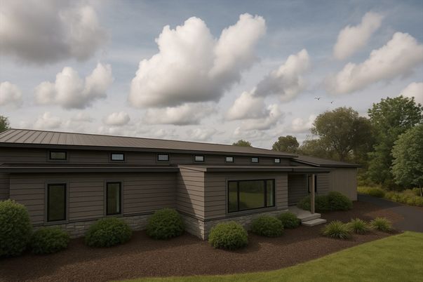 Exterior, Facade, Ranch