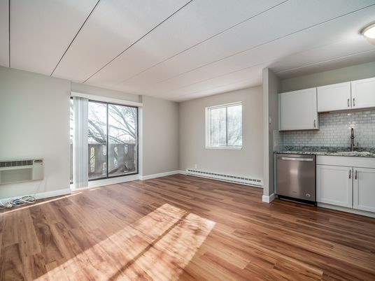 Empty room, Interior, Kitchen, Wood Texture Flooring