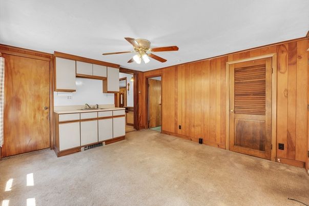 Empty room, Interior, Wooden Walls