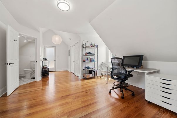 Bathroom, Home Office, Interior, Wood Texture Flooring