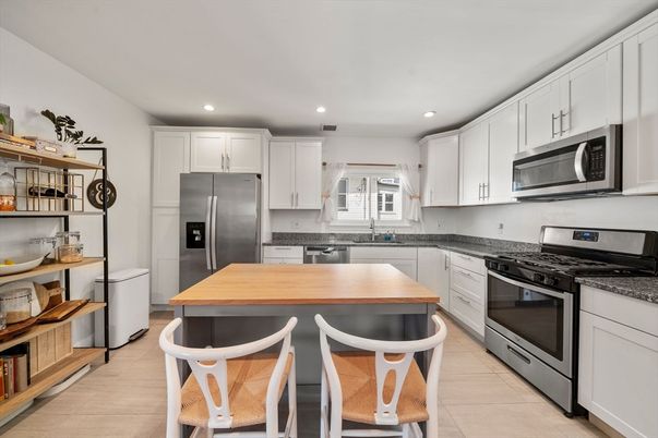 Interior, Kitchen, Recessed Lighting, Stainless Steel Appliances