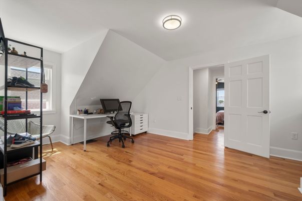 Home Office, Interior, Wood Texture Flooring