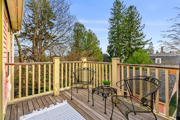 Exterior, Wood Texture Flooring