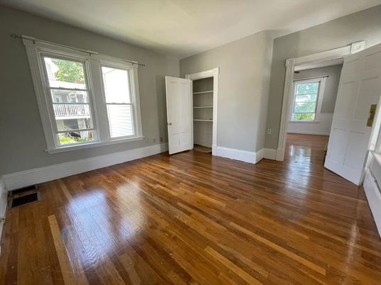 Empty room, Interior, Wood Texture Flooring
