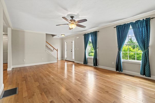 Empty room, Interior, Wood Texture Flooring