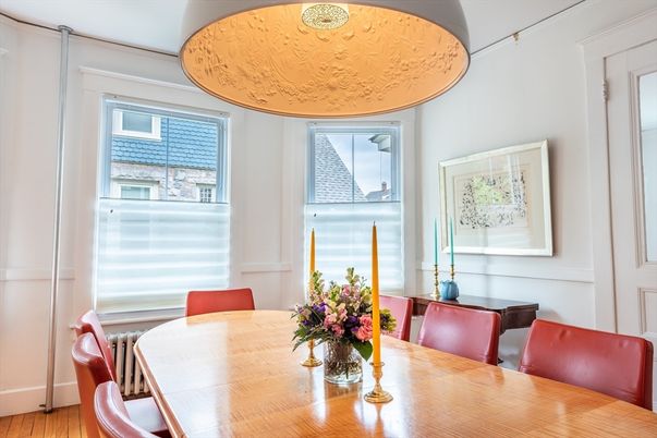 Dining room, Interior, Wood Texture Flooring