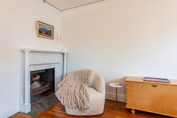 Fireplace, Interior, Wood Texture Flooring