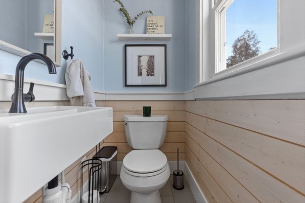 Bathroom, Interior, Wooden Walls