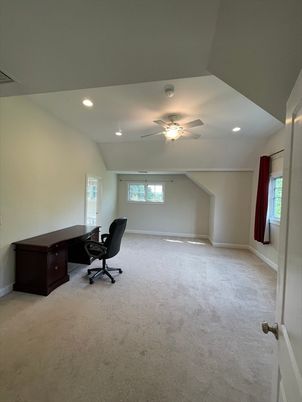 Home Office, Interior, Recessed Lighting