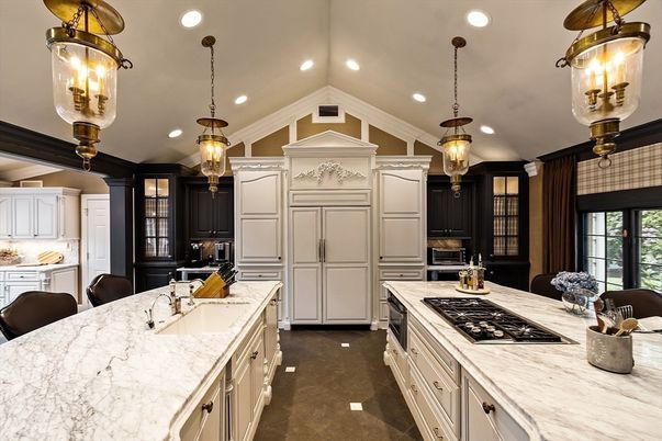 Interior, Kitchen, Pendant Lights, Recessed Lighting