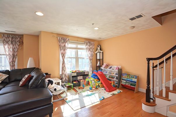 Game Room, Interior, Recessed Lighting, Wood Texture Flooring