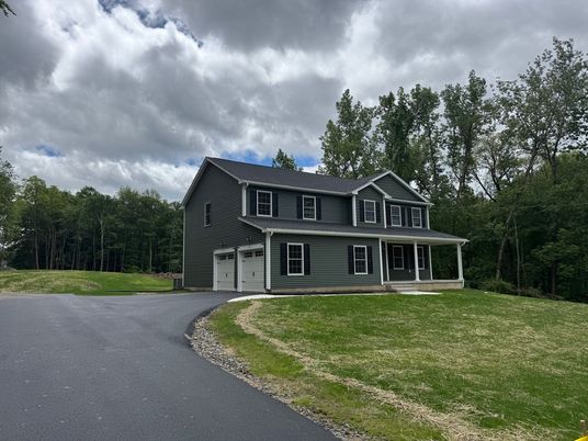 Attached, Backyard, Exterior, Facade, Farmhouse