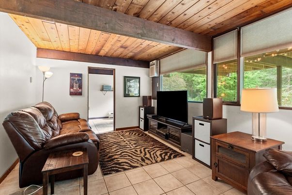 Interior, Living room, Wooden Beams, Wooden Ceilings