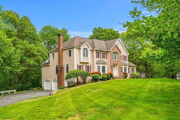 Attached, Backyard, Exterior, Facade, Brick Facade, French Provincial