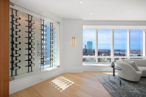 Interior, Recessed Lighting, Wine Storage, Wood Texture Flooring