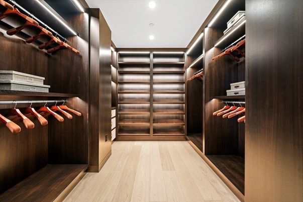Interior, Recessed Lighting, Walk-in Closets, Wood Texture Flooring