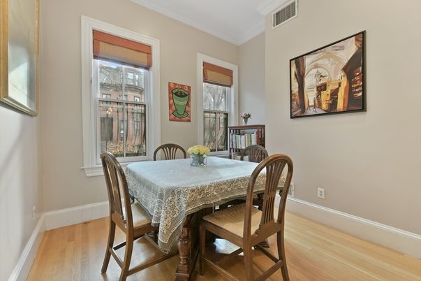 Dining room, Interior, Wood Texture Flooring