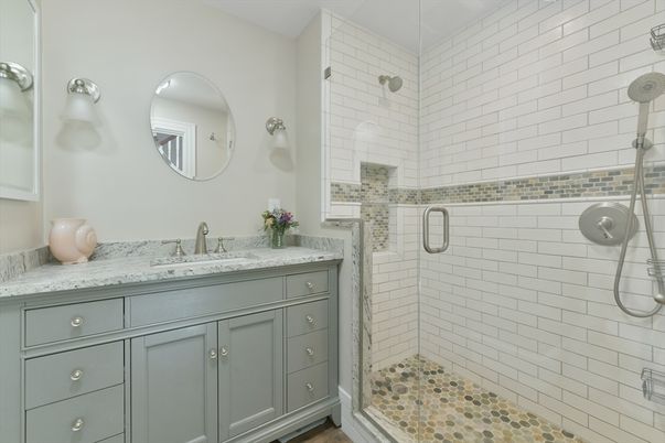 Bathroom, Glass Shower, Interior