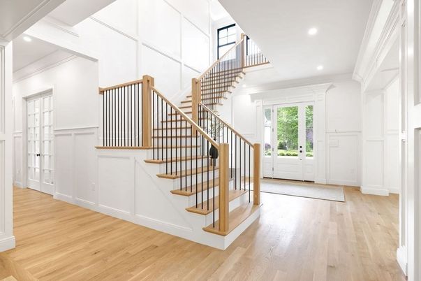 Interior, Recessed Lighting, Wood Texture Flooring