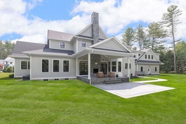 Backyard, Exterior, Facade, Farmhouse