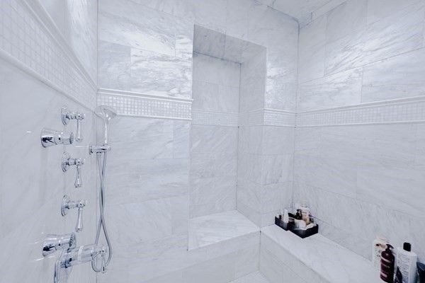 Bathroom, Interior, Marble Walls
