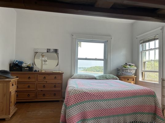 Bedroom, Interior, Wooden Beams, Wood Texture Flooring